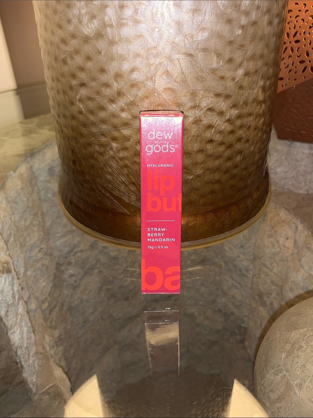 sorbae Dew of the Gods Hyaluronic Lip Butter - Strawberry Mandarin (Pink)
